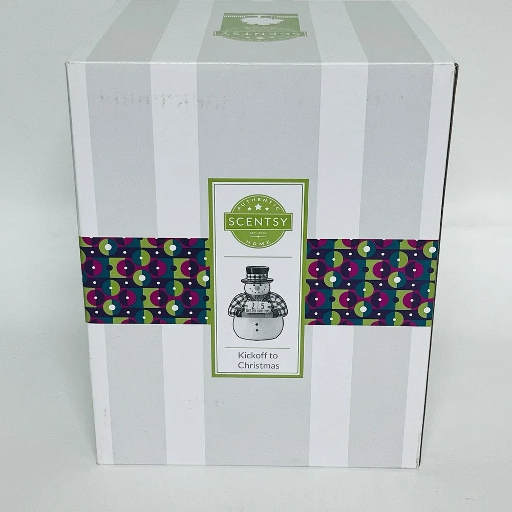 NEW IN BOX Scentsy KICKOFF TO CHRISTMAS Scented Wax Warmer